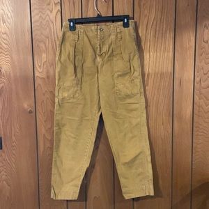 Free People cargo pants size 0